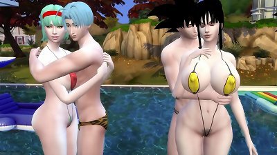 Bulma mom and wife Epi 3 super-sexy wife Addicted to hookup likes to be pummeled by her young son and mate with the thicker rod than her husband cuckold likes to be pounded firm in the donk NTR
