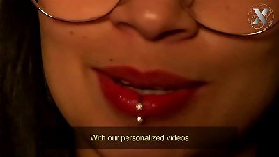 splendid Jasmine eats 2 massive ebony spears