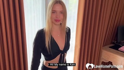 molten Russian babe engulfs my firm rod