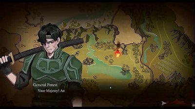 Barbarian veteran [PornPlay anime game] Ep.1 lustful interogatory for the blonde gripped elf lady